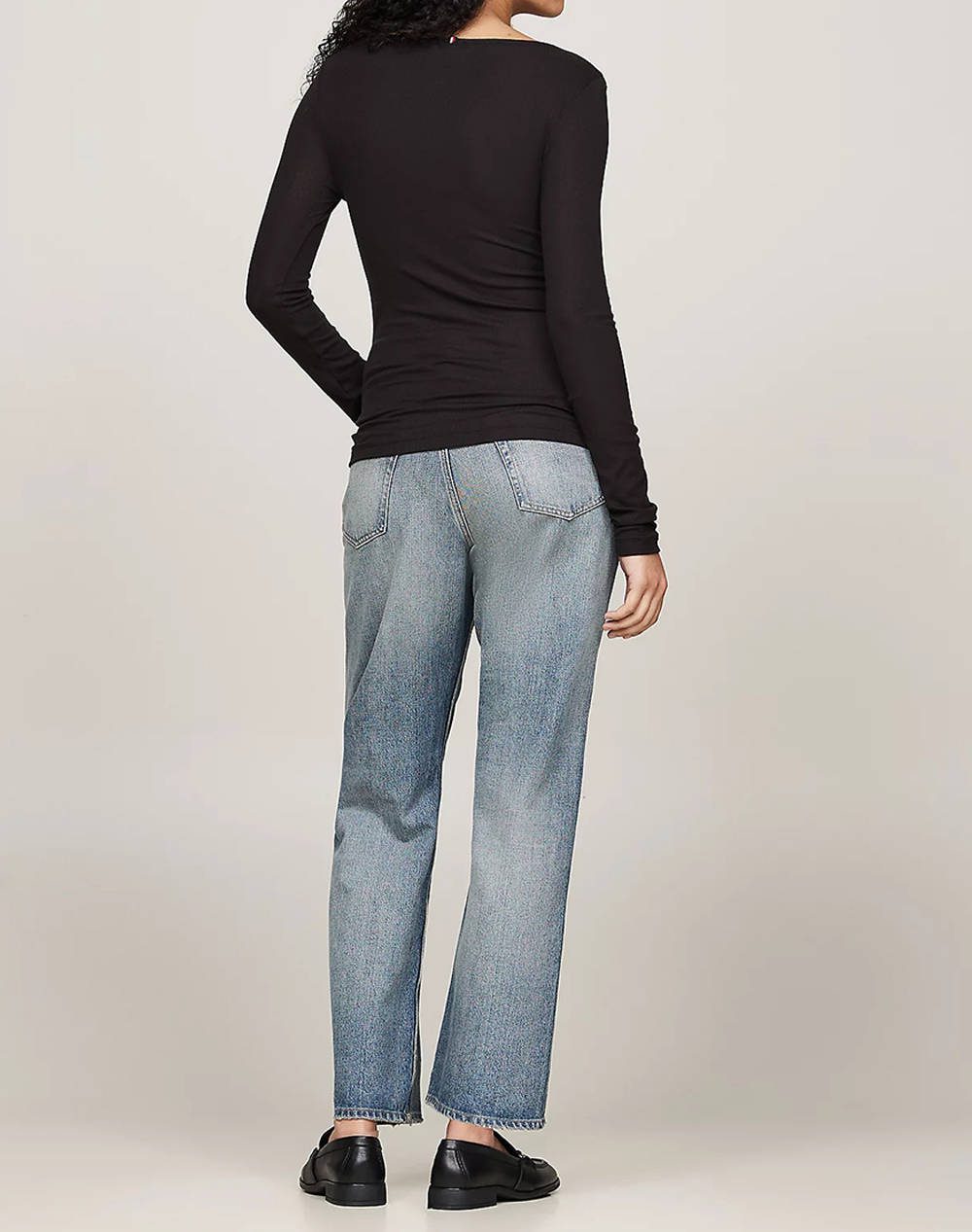 TOMMY HILFIGER Slim tencel open-nk ls